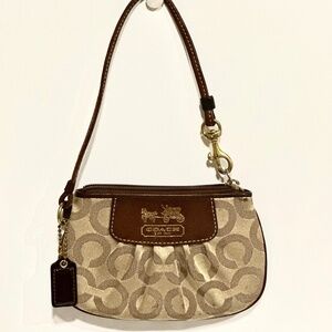 Coach Op Art Wristlet